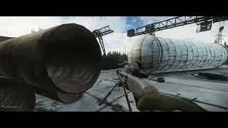 Escape From Tarkov  First time using bipod on shotgun [upl. by Marylou782]