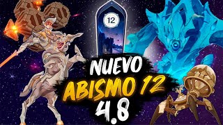 48 NUEVO ABISMO 12 Análisis y Equipos Genshin Impact 48 [upl. by Ahsaei]