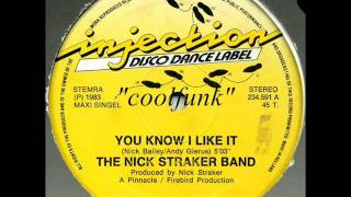 The Nick Straker Band  You Know I Like It 12quot Electro DiscoFunk 1983 [upl. by Shira]