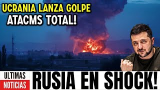 LA OTAN DA EL GOLPE FINAL A PUTIN Ucrania lanza devastador ataque masivo con ATACMS contra Rusia [upl. by Learsi359]