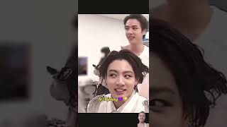 Jinu hairstyle😄💜ᗷTS⟭⟬💜 bts btsdubbing btsarmy trending funny me shorts trendingshorts viral [upl. by Kwok]