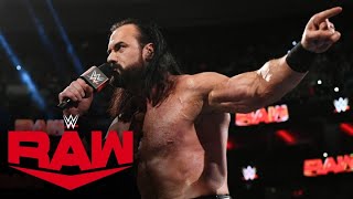 Drew McIntyre to CM Punk “I’m coming for you” Raw highlight April 8 2024 [upl. by Levi853]