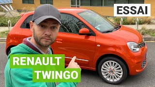 Essai Renault TWINGO électrique  la même en mieux [upl. by Nnarual19]