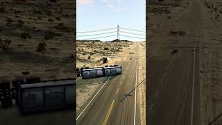 Realistic Highway Car Crashes 104  BeamNGdrive [upl. by Aiepoissac]