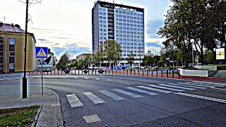 Summer evening in the city Šiauliai [upl. by Gnilrad]