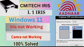 Aadhar Enrollment Client  Camera Problem Window 10  100 solution error fix [upl. by Lurlene665]