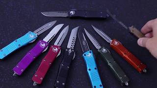 Microtech Troodon OTF Out the Front Automatic Knife [upl. by Becki305]