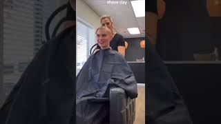 The Hairdresser Gives This Long Hair Girl a BUZZCUT  Best Haircuts ✂ [upl. by Hessler]