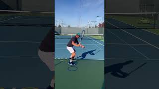 MASTER lateral steps for better adjustment on the forehand lacruztennis tennis tenis tenniscoach [upl. by Alimat810]