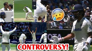 KL Rahul SHOCKED 😨 OUT CONTROVERSY Reactions  India Vs Australia BGT 1st Test News [upl. by Amling605]