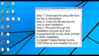 Apple Mobile Device USB Driver Download Windows  Latest Version [upl. by Paulette583]