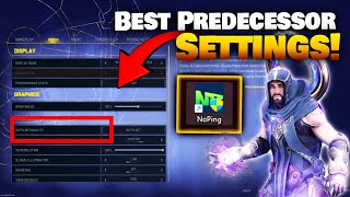 The BEST FPS Performance Settings For Predecessor Improve PingLag amp Boost FPS [upl. by Walworth]