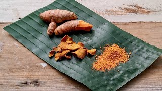 How To Make Dried Turmeric Galangal amp Ginger inspired by David Thompson – Be Inspired [upl. by Candis170]