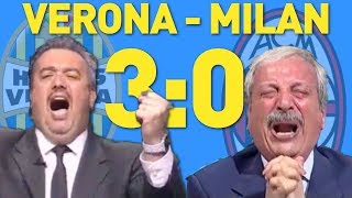 Verona Milan 30  Le reazioni di Crudeli e Vighini  Giornata 17  Serie A TIM 201718 [upl. by Klemm]