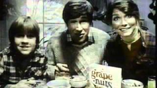 1981 Grape Nuts cereal commercial [upl. by Cost852]