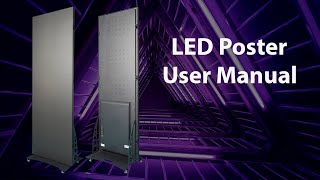 LED Poster User Manual [upl. by Chivers]