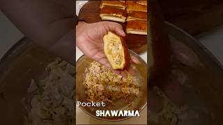 Pocket shawarma recipe cooking shortsfoodshorts [upl. by Kyle]