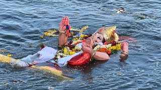 Ganesh Nimajjanam 2024  Ganpati Visarjan in Tank Bund  5th day ganesh immersion 2024 Hussain Sagar [upl. by Ahusoj]