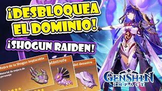 ¡DESBLOQUEAR a quotSHOGUN RAIDENquot BOSS SEMANAL ⚡ ¡EUTÍMIA ONÍRICA ✨GENSHIN IMPACT GUÍA COMPLETA [upl. by Airtina]