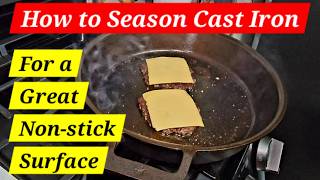 How to Season a Cast Iron Pan  Stargazer 135quot Braiser Using Easy Beezy Seasoning [upl. by Trout857]