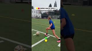 Wingback drill 🟡🔴 positive touches [upl. by Naillik]