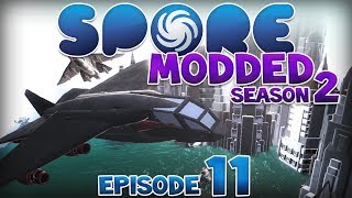 SPORE Modded  DEATH BY AIR  Ep11 Season2  Spore [upl. by Aya605]