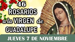 46 Rosarios a la Santísima Virgen de Guadalupe Jueves 7 de Noviembre Dia 11 ⭐Misterios Luminosos⭐ [upl. by Anilorac503]