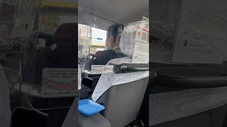 When your taxi driver is a pro taxi japan japanese cab drive travel trip adventure driver [upl. by Herra]