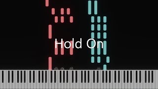 Hold On  Adele Piano Tutorial [upl. by Nosduj]