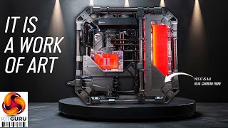 Alphacool Apex Pro Skeleton Carbon  The 1000 Euro Case [upl. by Nhguavaj]