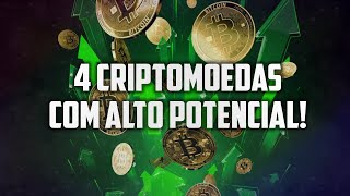 4 CRIPTOMOEDAS PARA COMPRAR URGENTE💰 [upl. by Ro]