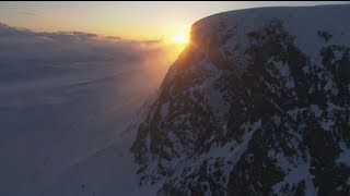 Ruben Lenten Snowkite Cliff Jump  Red Bull Ragnarok 2012 [upl. by Bussey452]