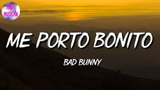 🎵 Reggaeton Bad Bunny amp Chencho Corleone  Me Porto Bonito Letra\Lyrics [upl. by Haem]