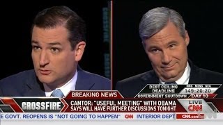 Ted Cruz Gets Beat Down On Crossfire [upl. by Schuler]