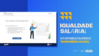 Tutorial Igualdade Salarial Passo a passo [upl. by Nage]