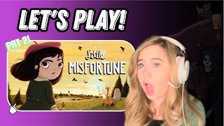 LETS PLAY THURSDAY Little Misfortune PART 2 [upl. by Airdnax]