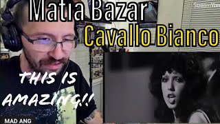 METALHEAD REACTS Matia Bazar  Cavallo Bianco 1976 [upl. by Refiffej699]