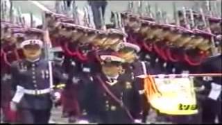 Desfile Infantería de Marina en el DIFAS 1984 en Valladolid [upl. by Jacobina770]