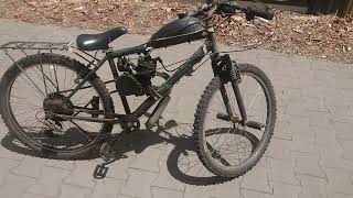 Motorised bicycle Zombie bike 🚲💀 [upl. by Mack]