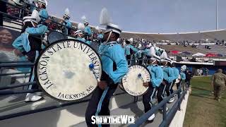 Jackson State Marching In  SWAC Championship Game [upl. by Zackariah]