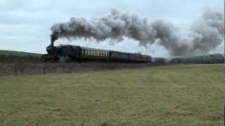 Steam to Cauldon Lowe February 2012 [upl. by Delilah]