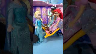 DISNEY PRINCESS Frozen Elsa and Anna  Let it Go  Jack World funny video😂Disney Best TikTok😂 [upl. by Teemus132]