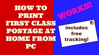 How to print first class postage from PayPal Even if not paid through PayPal [upl. by Gizela844]