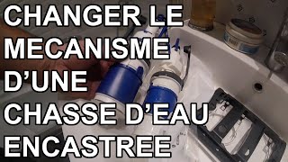 Changer une chasse deau encastrée Geberit [upl. by Xenos223]