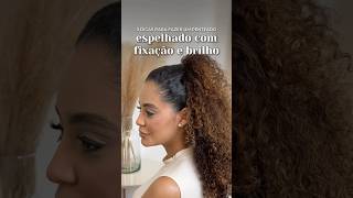 Vem conferir 3 dicas para fazer um penteado espelhado e com brilho e fixação ✨ [upl. by Ytsirt]