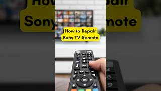 How to Repair your Sony TV remote control sonytvremote tvremote [upl. by Oniram]