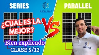 CONEXIÓN EN SERIEPARALELO Y MIXTA DE PANELES SOLARES [upl. by Yseulta]