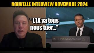 Nouvelle Interview Choc dElon Musk  il Prédit l’Avenir de l’IA Préparezvous [upl. by Primavera]