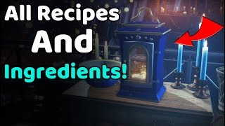 Destiny 2 The Dawning  All Evas Holiday Oven Recipes How To Get All Ingredients [upl. by Keisling]