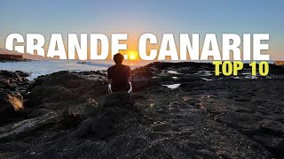 GRANDE CANARIE  TOP 10 des SPOTS à voir et à faire [upl. by Neyut]